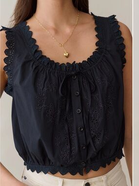 NWT Sorella Atelier Shelby Cotton Vintage Inspired French Romance Few Moda M